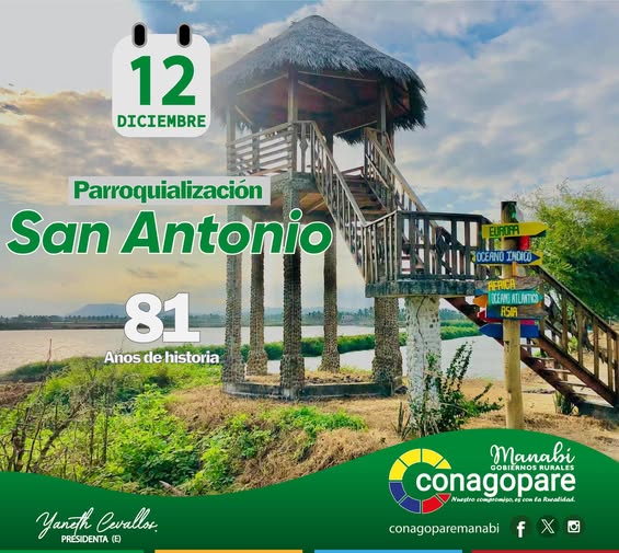 FELICITACIONES A LA PARROQUIA SAN ANTONIO