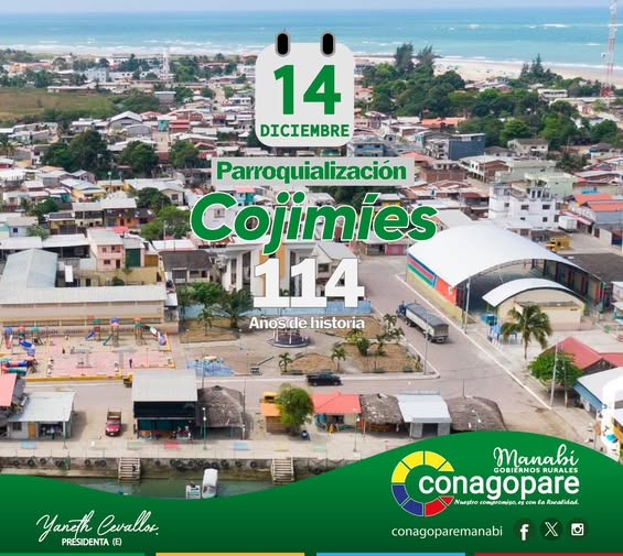 FELICITACIONES A LA PARROQUIA COJIMIES